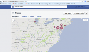 Facebook Map